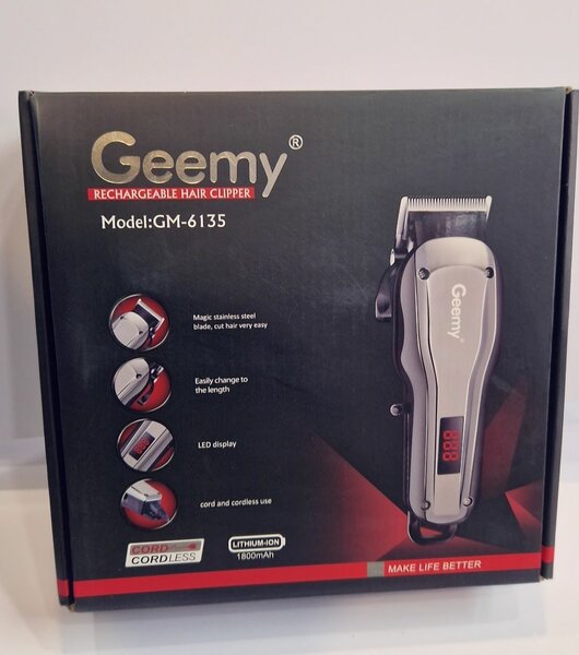 Tondeuse Rechargable Geemy GM-6135