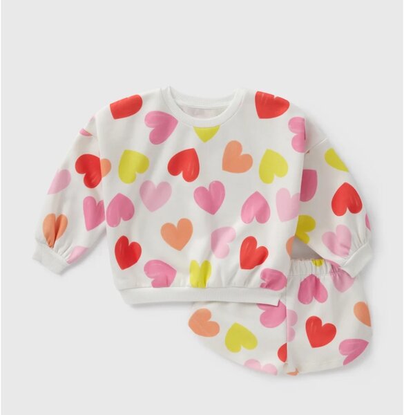 Sweatshirt & Shorts Set