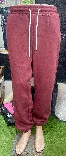 Pantalon de jogging bordeaux