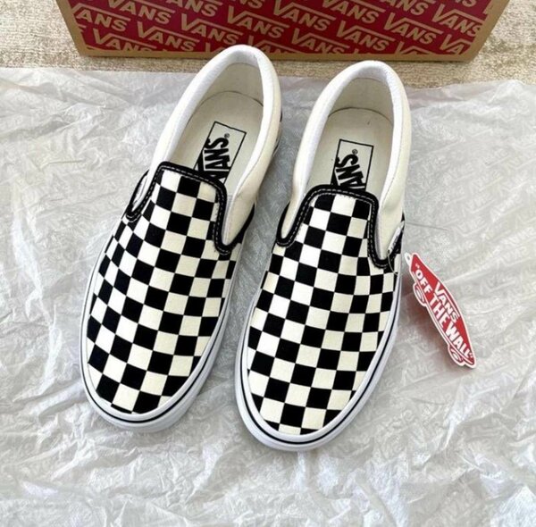 Baskets Vans à damier classique