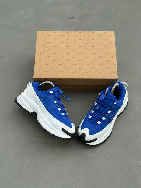 Chaussures de sport bleues pour hommes
