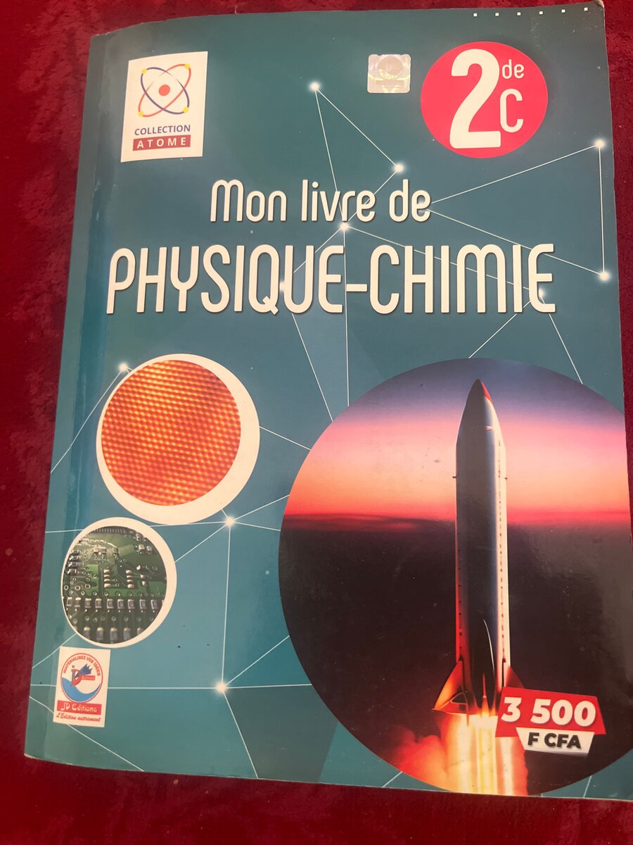 Livre Physique-Chimie 1ereD