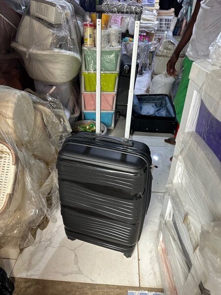 Durable Black Travel Suitcase