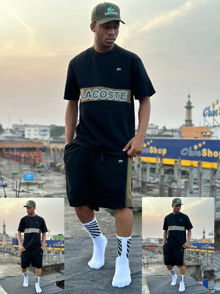 Ensemble culotte et tee-shirt homme