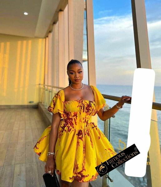 Flare straight dress