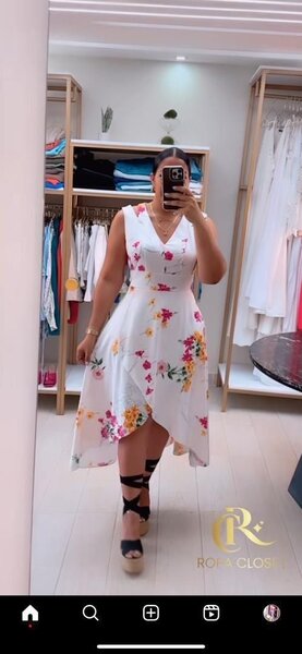 Robe d'été fleurie élégante