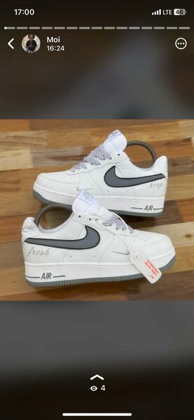 Baskets Air Blanc Authentiques