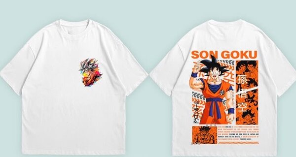 T-shirt Son Goku Animé