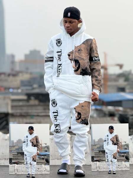 Ensemble Survêtement Lion Stylé