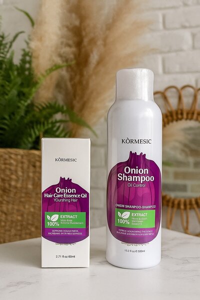 Shampoing et Huile d'Oignon
