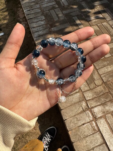 Dark blue bracelet