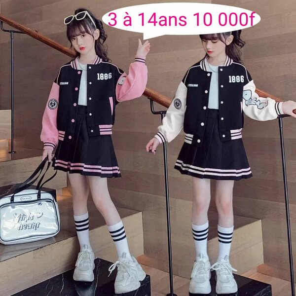 Veste varsity fille tendance