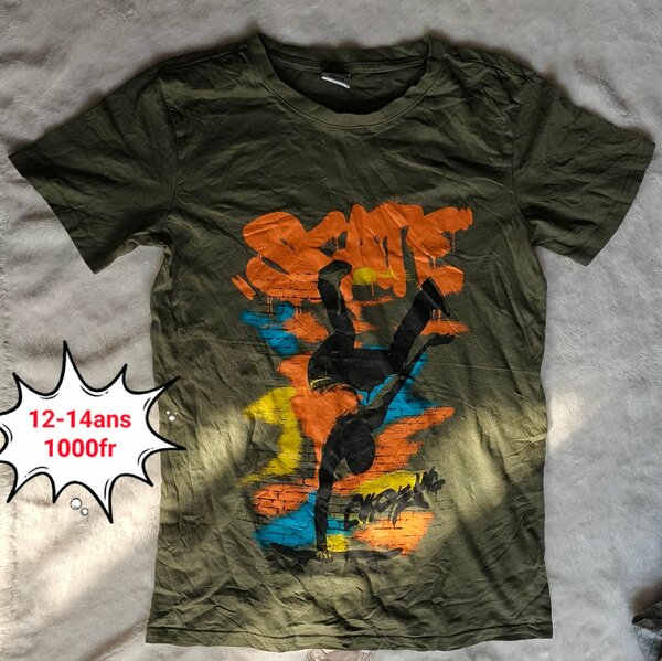 T-shirt enfant motif unique