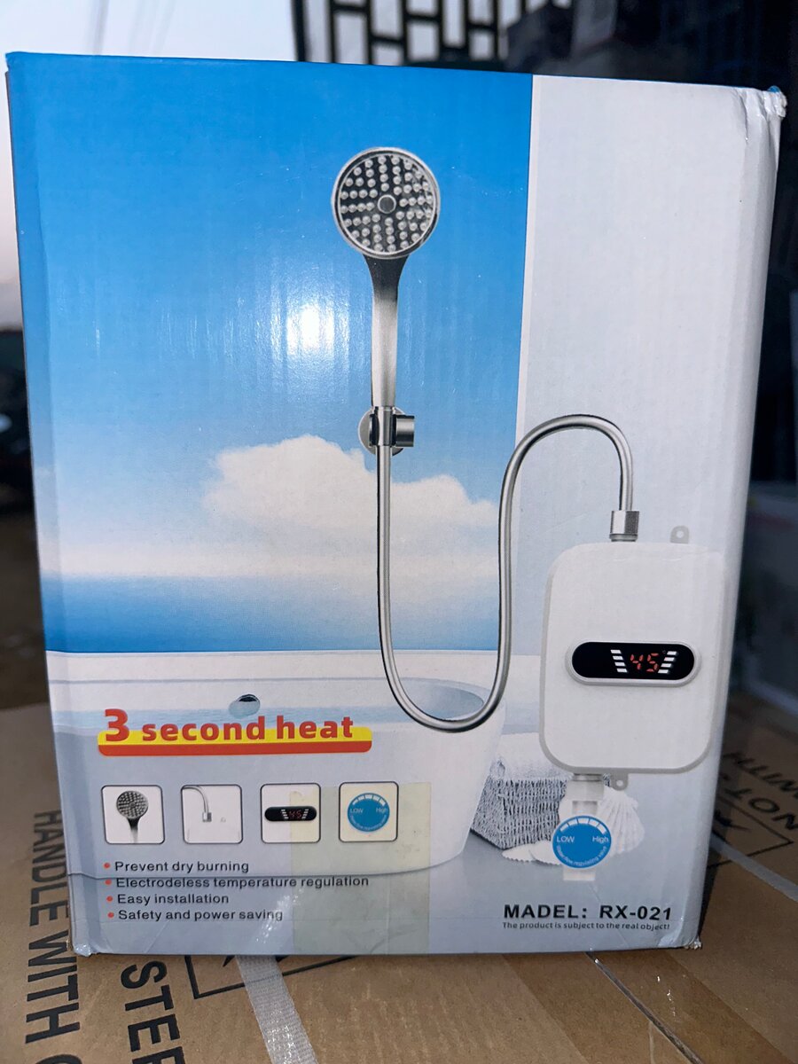 Chauffe-eau instantané 3500W