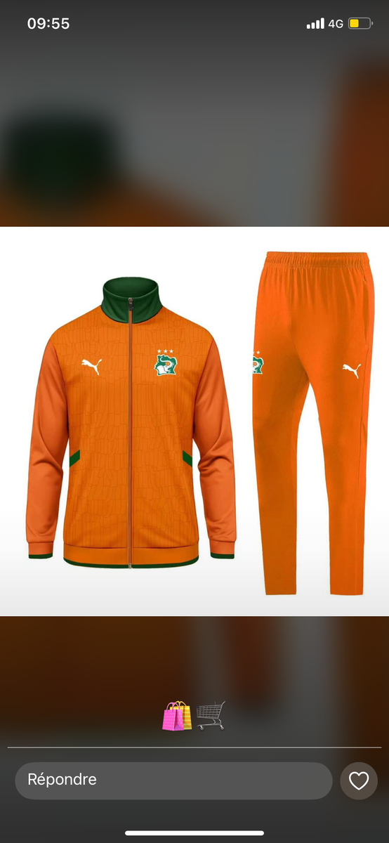 Survêtement Côte d'Ivoire Puma