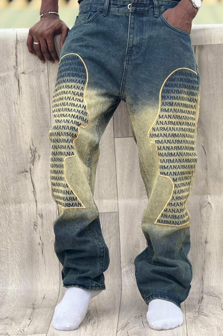 Jeans homme style dégradé