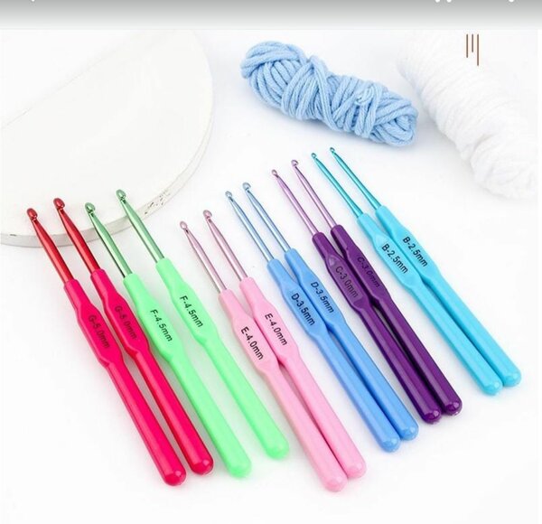 Crochets Ergonomiques Colorés