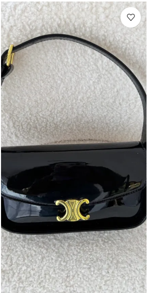 Celine black mini bag