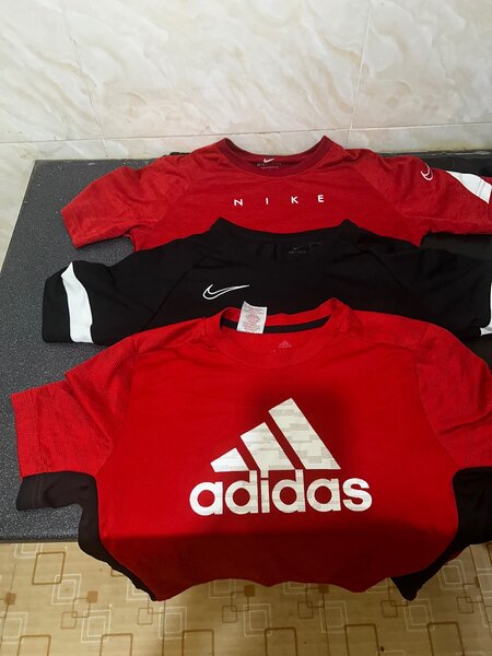 Nike and adidas t shirts