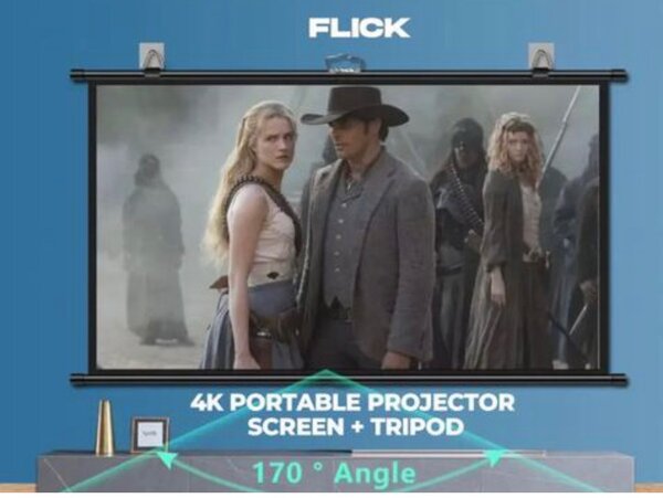 4K Projector Screen With Tripod