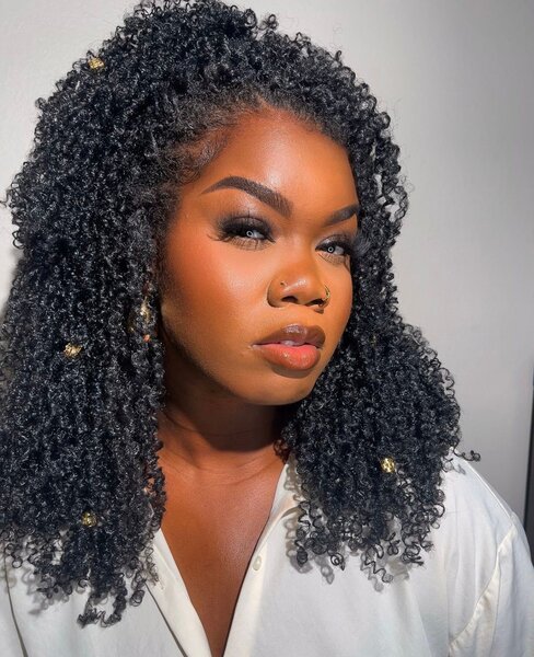 meches boucles naturelles