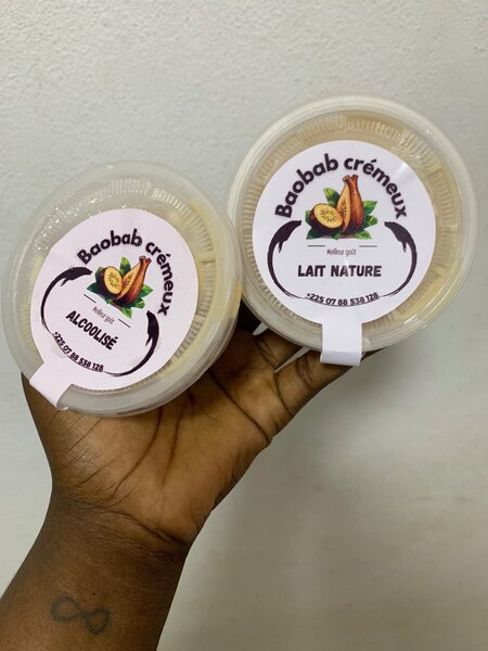 Baobab 1lait nature 1alcoolisé