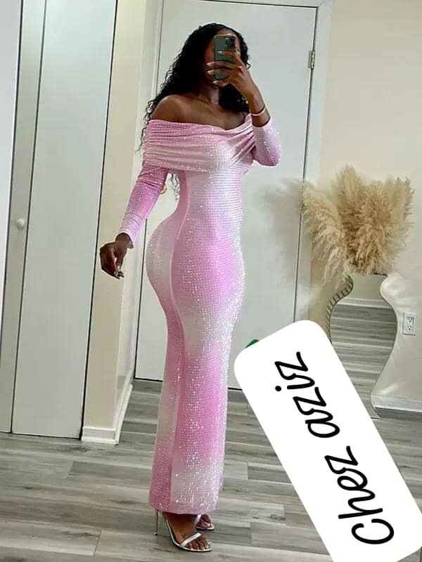 Robe Élegante Longue Femme