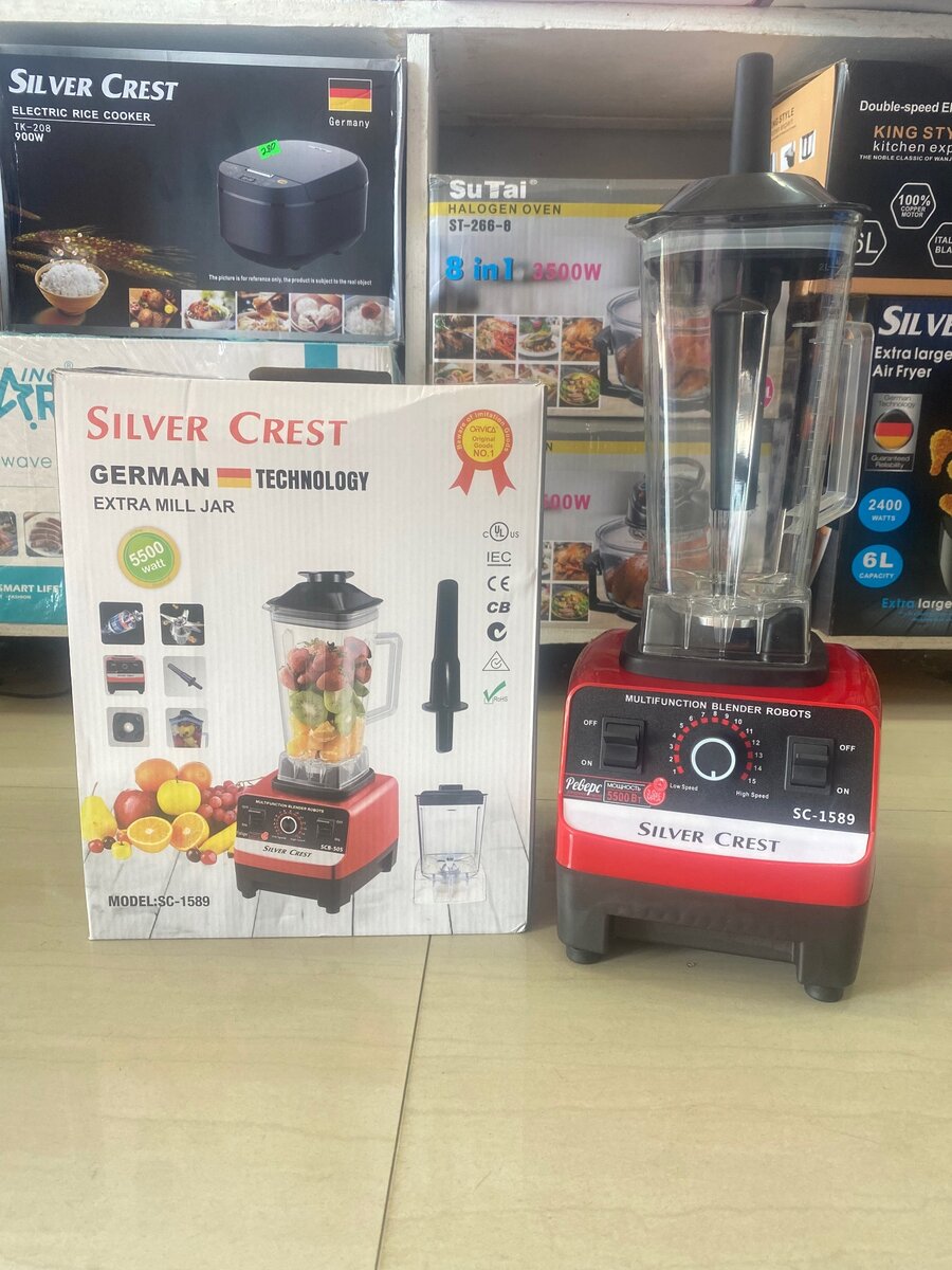 Double Cup Electric Multifunctional Heavy Duty Blender