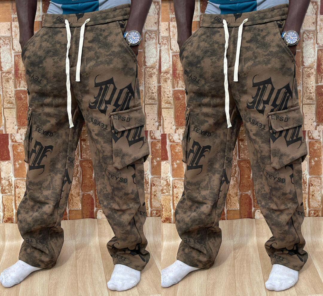 Pantalon cargo décontracté homme