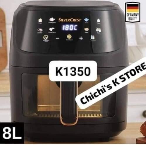 Silver Crest black air fryer