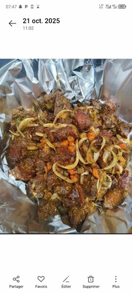 Choukouya de porc africains