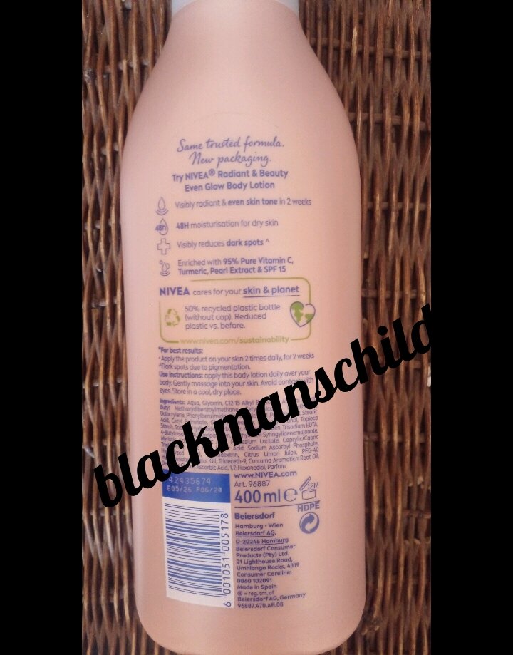 Original Nivea from South Africa