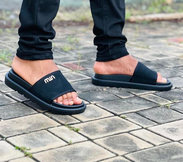 Mules homme en caoutchouc