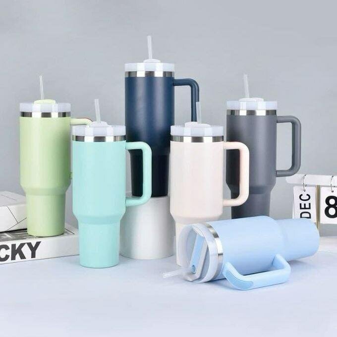 Tasse Thermos avec Paille