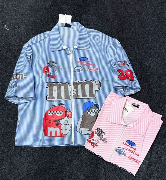 Chemise décontractée unisexe