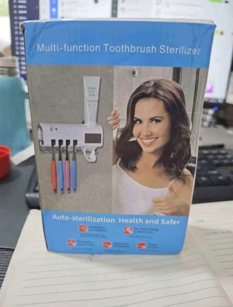 Stérilisateur brosse à dents UV