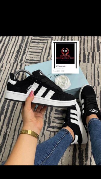 Basket adidas  campus authentique avec sa boîte