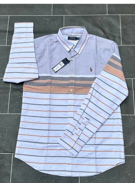 Chemise rayée homme élégante