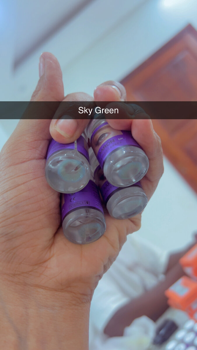 Lentilles de contact colorées