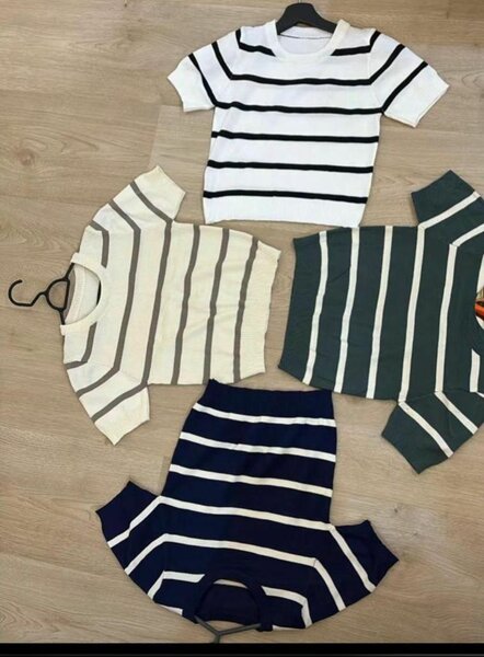 T-shirts à rayures classiques