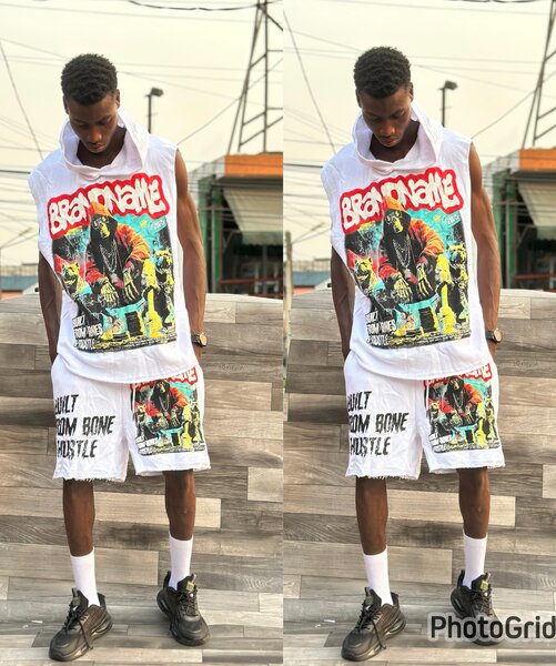 Ensemble survêtement homme blanc