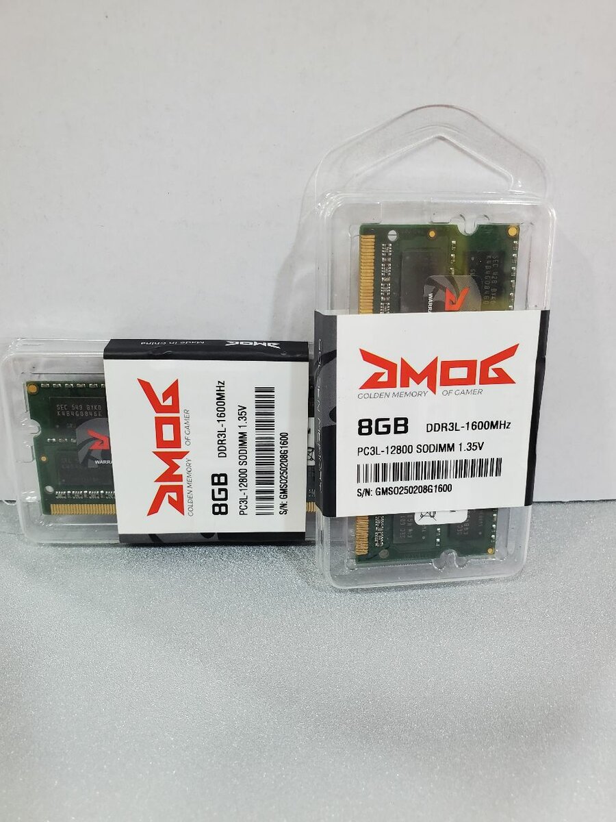 Mémoire RAM DDR3L 8GB 1600MHz