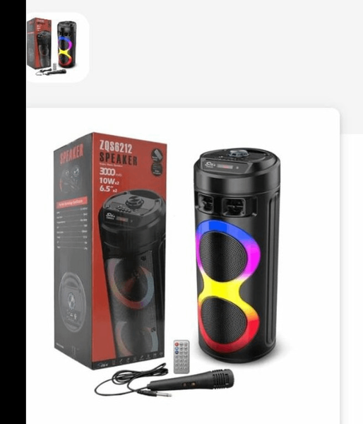 Enceinte Bluetooth avec LED