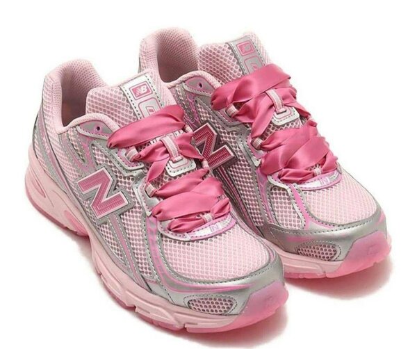 Chaussures de running roses