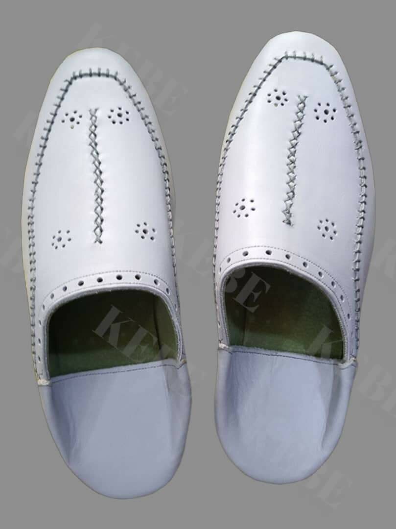 Babouche en cuir