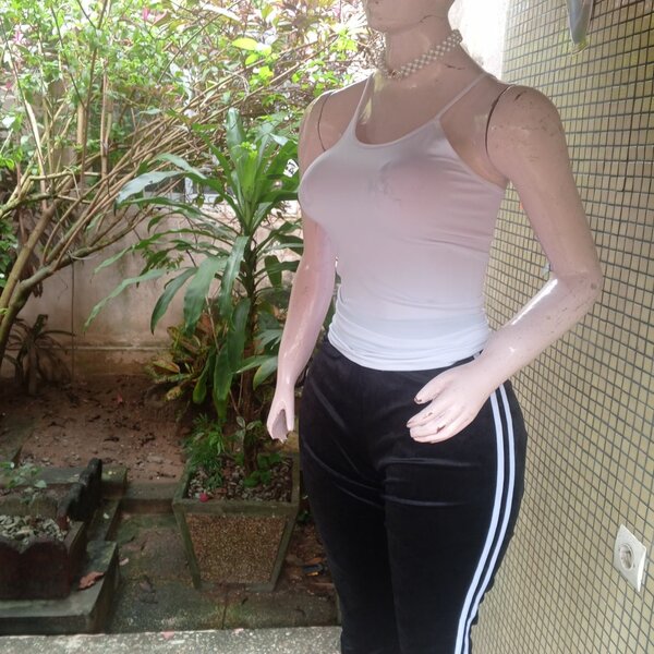 Débardeur Blanc Femme