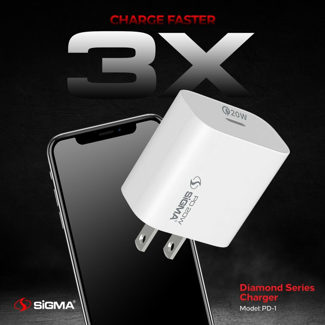 Sigma 20 watt pd charger