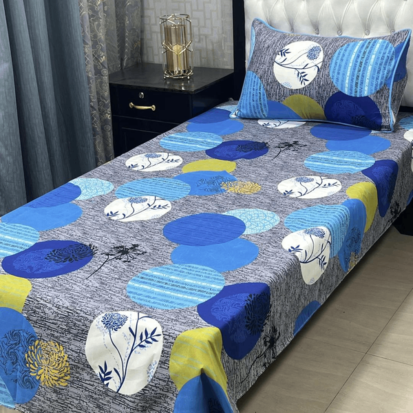 Crystal cotton printed Single Bedsheet