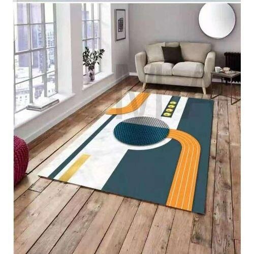Tapis moderne graphique coloré
