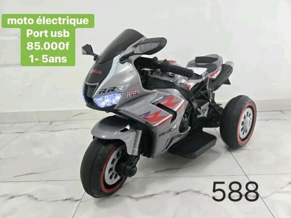 Moto électrique enfant USB